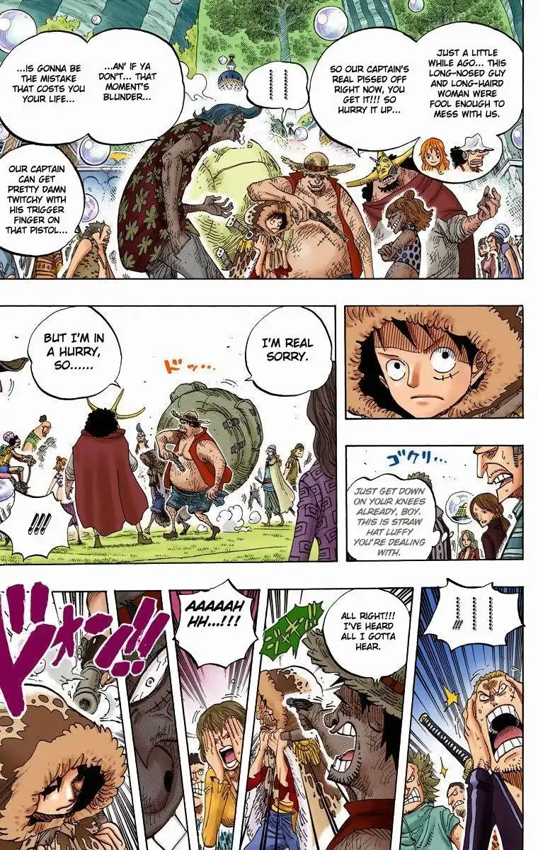 One Piece - Digital Colored Comics Chapter 599 6